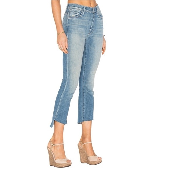 MOTHER x REVOLVE The Insider Crop Step Fray in Shake Well - Picture 2 of 15